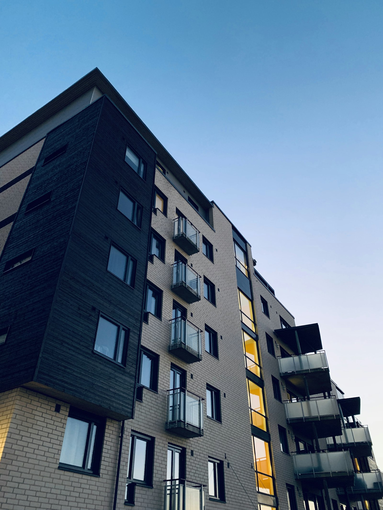 The Foundry at Eastside building exterior at dusk